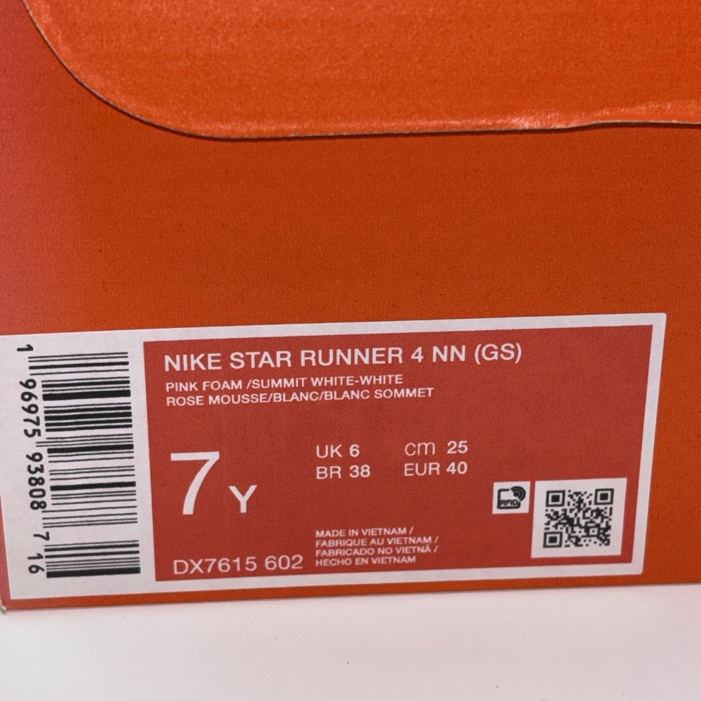 Nike Star Runner 4 Next Nature GS Shoes Pink Foam Girls Youth Size 7Y DX7615-602 - Picture 11 of 11